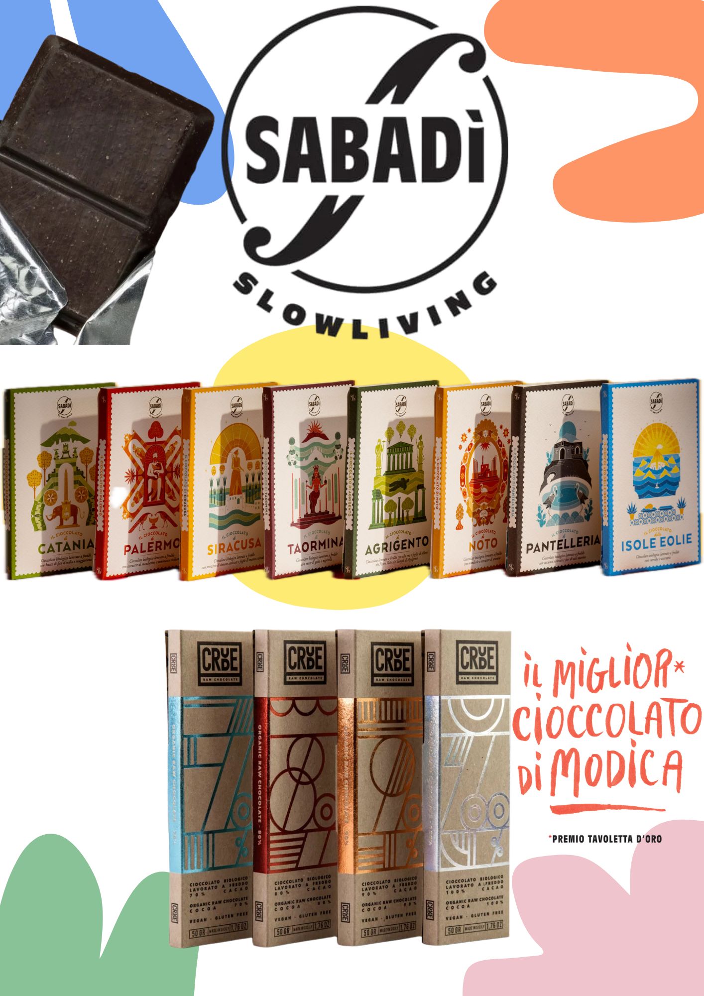 Découvrons le bon Chocolat de Modica (et pas seulement) avec Sabadì